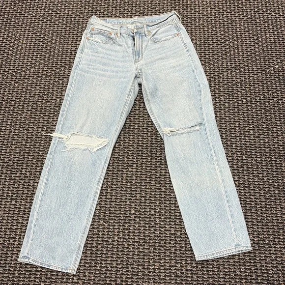 American Eagle Outfitters Light Blue Boot Cut Jeans - Picture 2 of 5